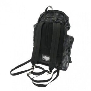 Prada Black Navy Camouflage Blue Nylon Daypack Backpack